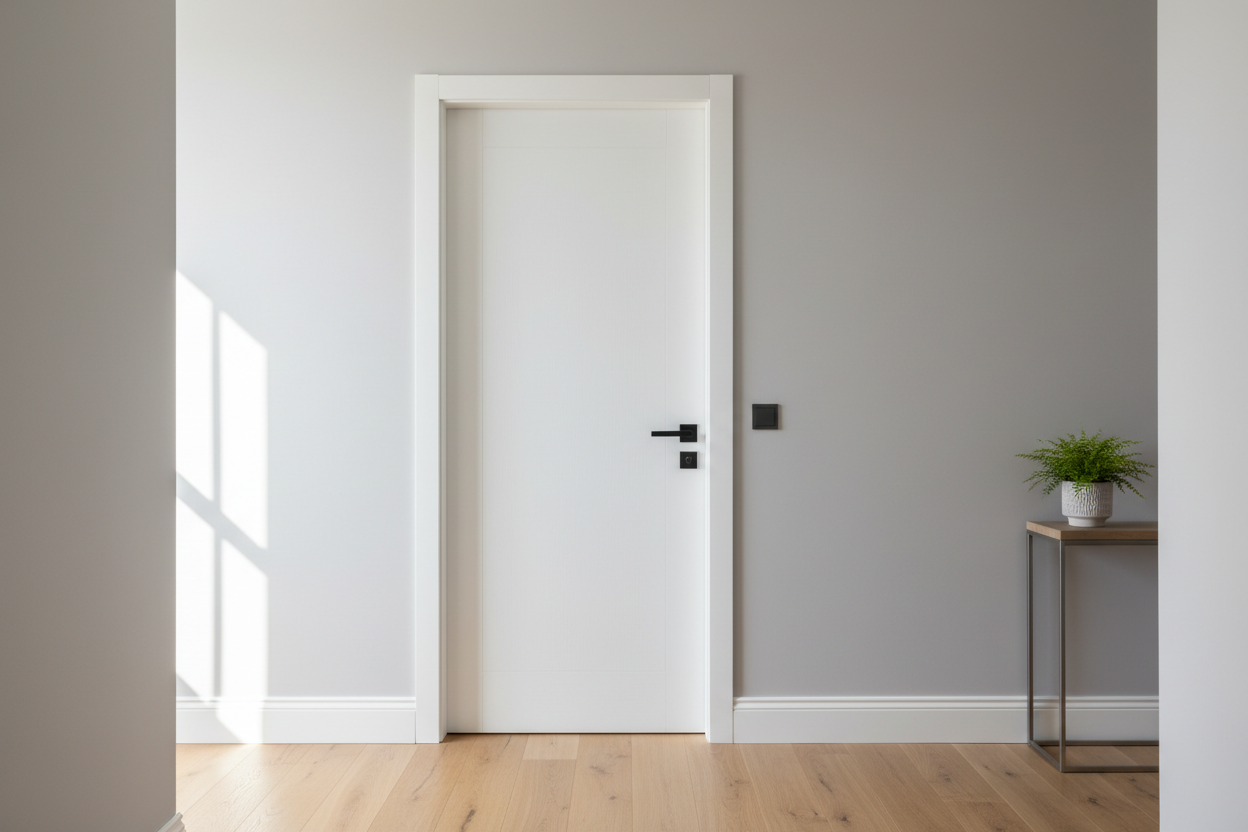 Interior door installation modern home NYC